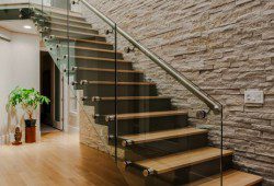 2055 Balsam Street, Boulder, CO Real Estate Floating Glass Staircase