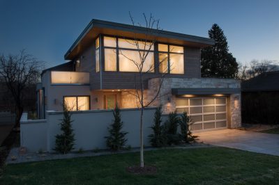 441 Arapahoe Ave, Night Exterior, Boulder, CO Real Estate Investment